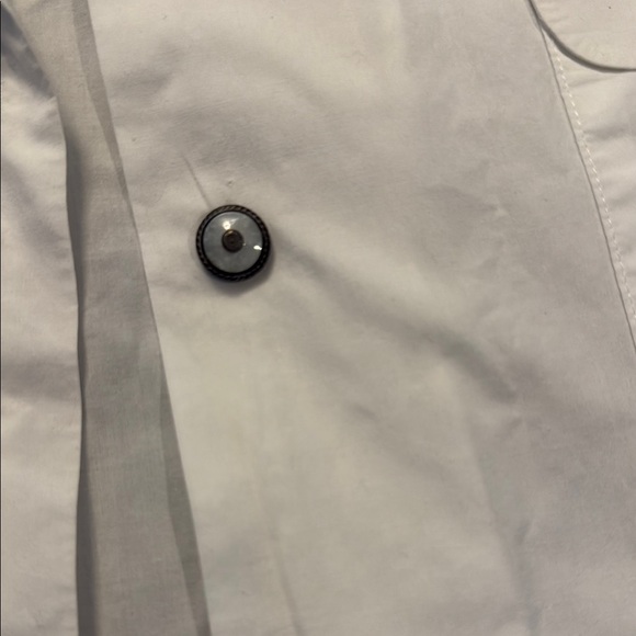 ALFRED SUNG White Dress Shirt - Picture 3 of 6